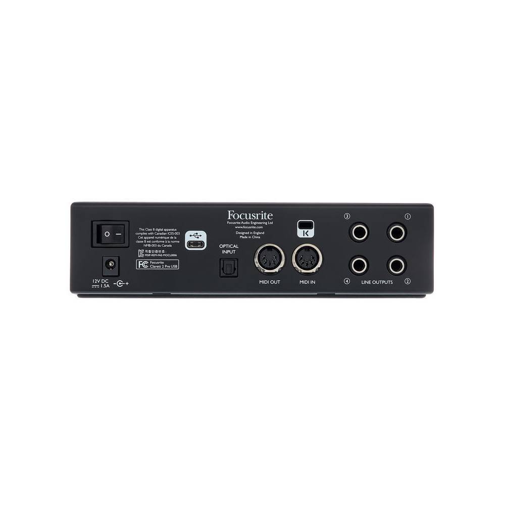 Focusrite Clarett 2Pre USB audio-interface