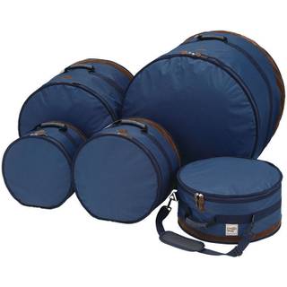 Tama TDSS52KNB Powerpad Designer Navy Blue 5d. drumhoezenset 22,10,12,14,16