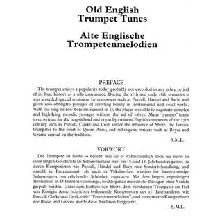 MusicSales - Old English Trumpet Tunes - boek 1