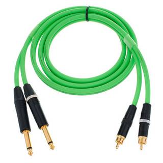 Cordial CEON DJ Plug RCA 1.5 G 6.3 mm TS jack - RCA kabelset
