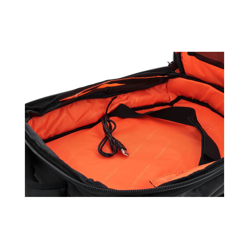 UDG Ultimate Backpack Slim Black / Orange inside