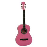 Gomez 036 3/4-model klassieke gitaar roze