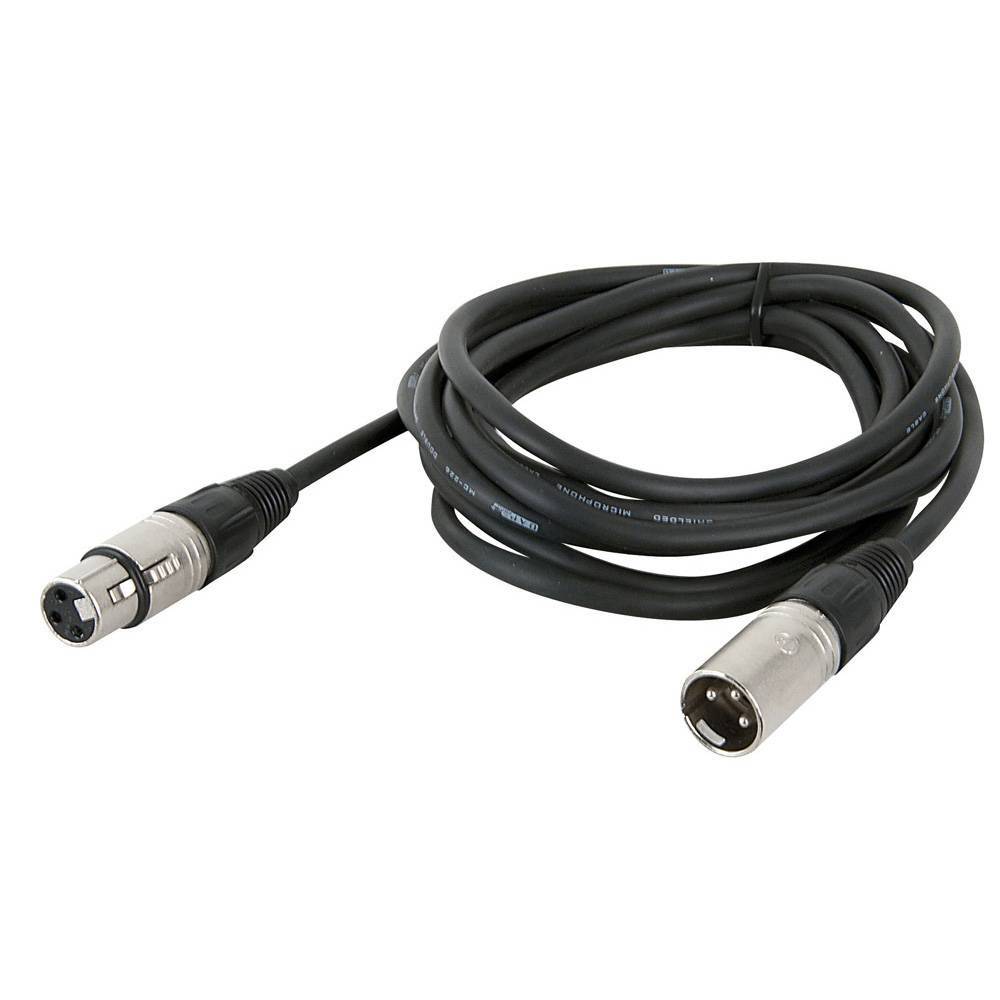 DAP FL713 XLR male - XLR female Neutrik 3-pins 3 meter