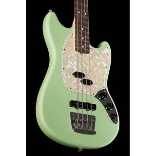 Fender American Performer Mustang Bass Satin Surf Green