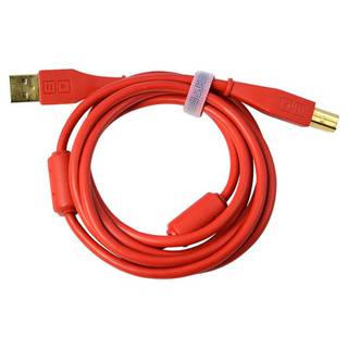 Chroma Cable Rechte USB-kabel 1,5m Rood