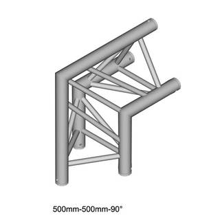 Duratruss DT 33 C24-D90 90 graden hoek omhoog