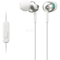 Sony MDREX110APW in-ear headphones wit