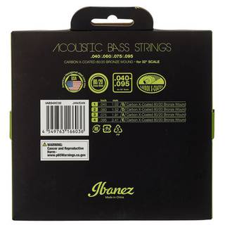 Ibanez IABS4XC32 X-coated akoestische short scale bassnaren
