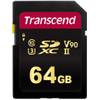 Transcend UHS-II U3 SDXC/SDHC 700S SD kaart 64 GB