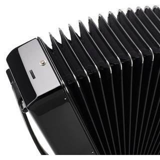 Hohner Amica Forte IV 120 Zwart, Silent Key accordeon