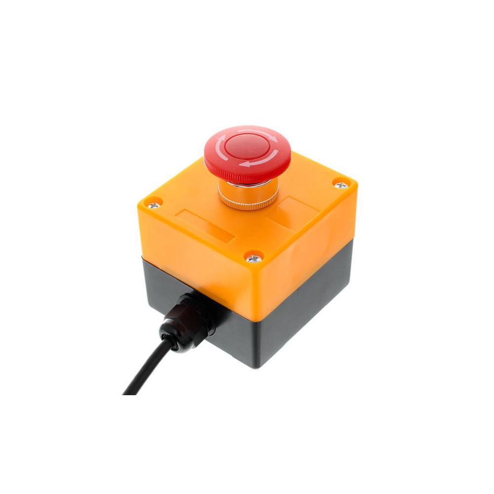 Showtec laser safety interlock noodknop