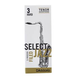 D'Addario Woodwinds RSF05TSX3H Select Jazz Filed Tenor-sax 3H