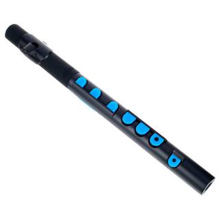 Nuvo TooT 2.0 kunststof fluit voor kinderen zwart-blauw