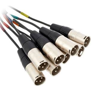 Cordial CML8-0FM3C Intro multikabel 8x XLR male - 8x XLR female 3m