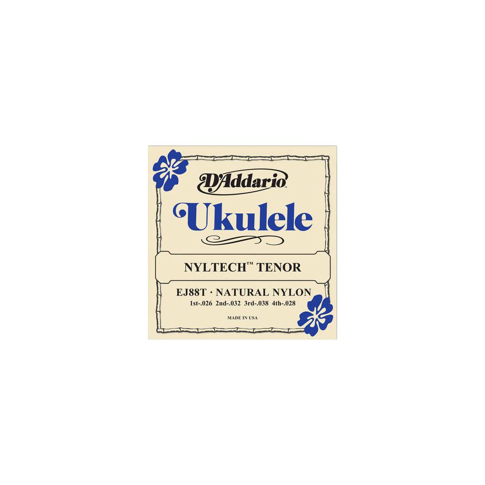 D'Addario EJ88T Natural Nylon Nyltech Tenor Ukulele