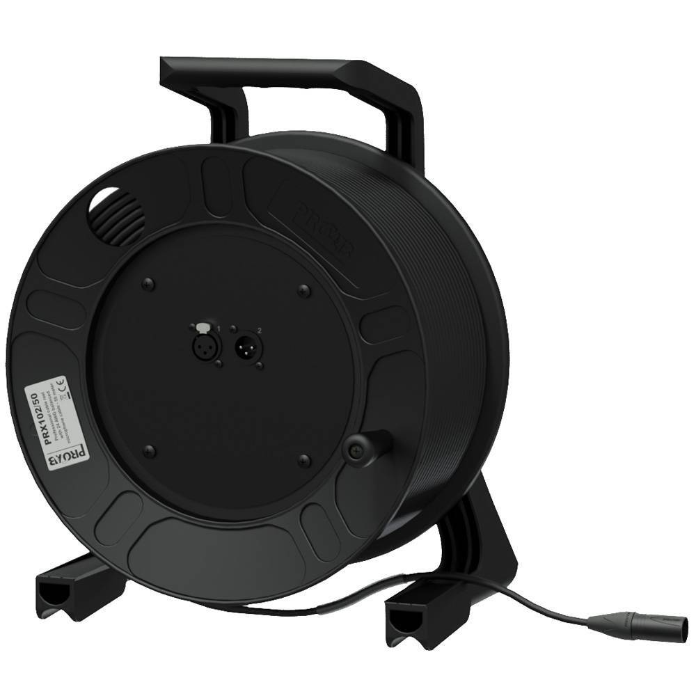Procab PRX102/50 XLR microfoonkabel op haspel 50m