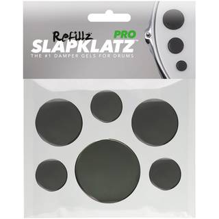 SlapKlatz Pro Refillz - Black 12 gel pads in verschillende maten
