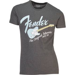 Fender Original Telecaster Men's Tee Gray/Sonic Blue T-shirt XL