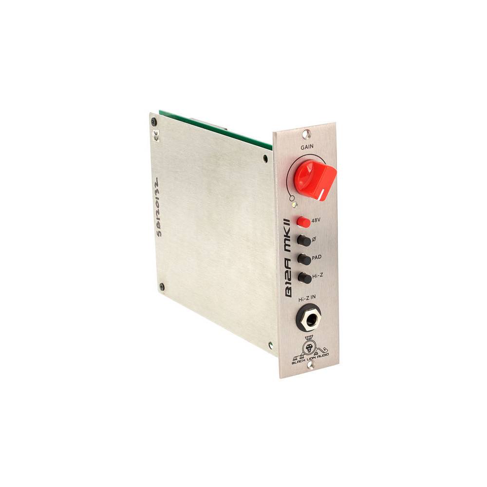 Black Lion Audio B12A MKII 500, Based on API® 312A, Single Channel Mic Preamp / DI / 500 API serie