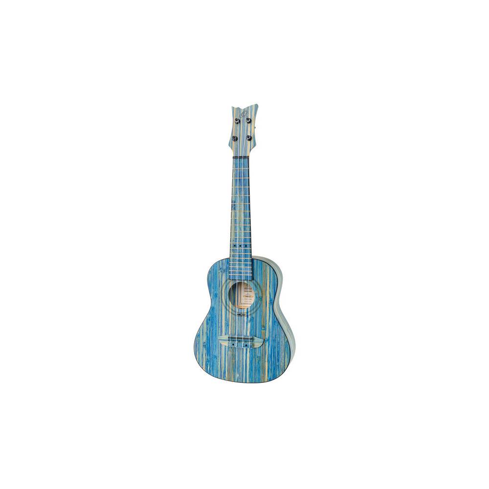 Ortega RUSWB-CC Bamboo Series Concert Size Ukulele Stonewashed concert ukelele met gigbag