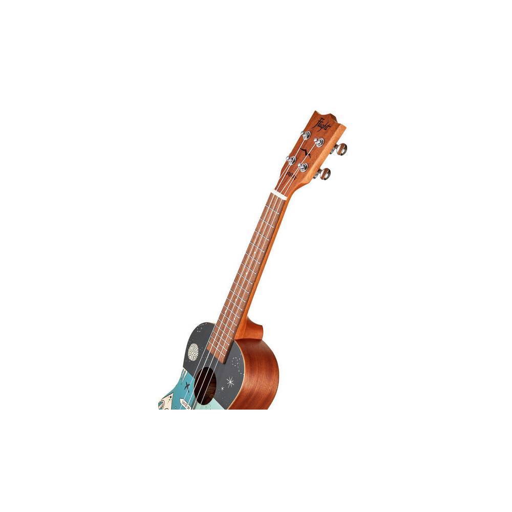 Flight Art Series AUC-33 Two Seasons concert ukelele met gigbag