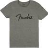 Fender Spaghetti Logo Men's Tee Grey T-shirt M
