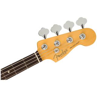 Fender American Professional II Precision Bass RW Olympic White elektrische basgitaar met koffer