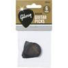 Gibson APRM6-88 Modern Guitar Picks 6-Pack Black 0.88 mm plectrumset (6 stuks)