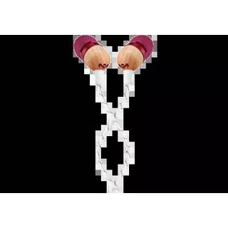 House of Marley Smile Jamaica Purple in ear