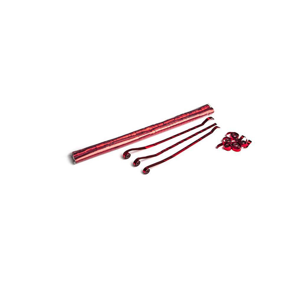 Magic FX metallic streamers 5mx0.85cm rood 100st