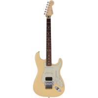 Fender Japan Limited Edition Stratocaster Floyd Rose RW Vintage White elektrische gitaar met deluxe gigbag