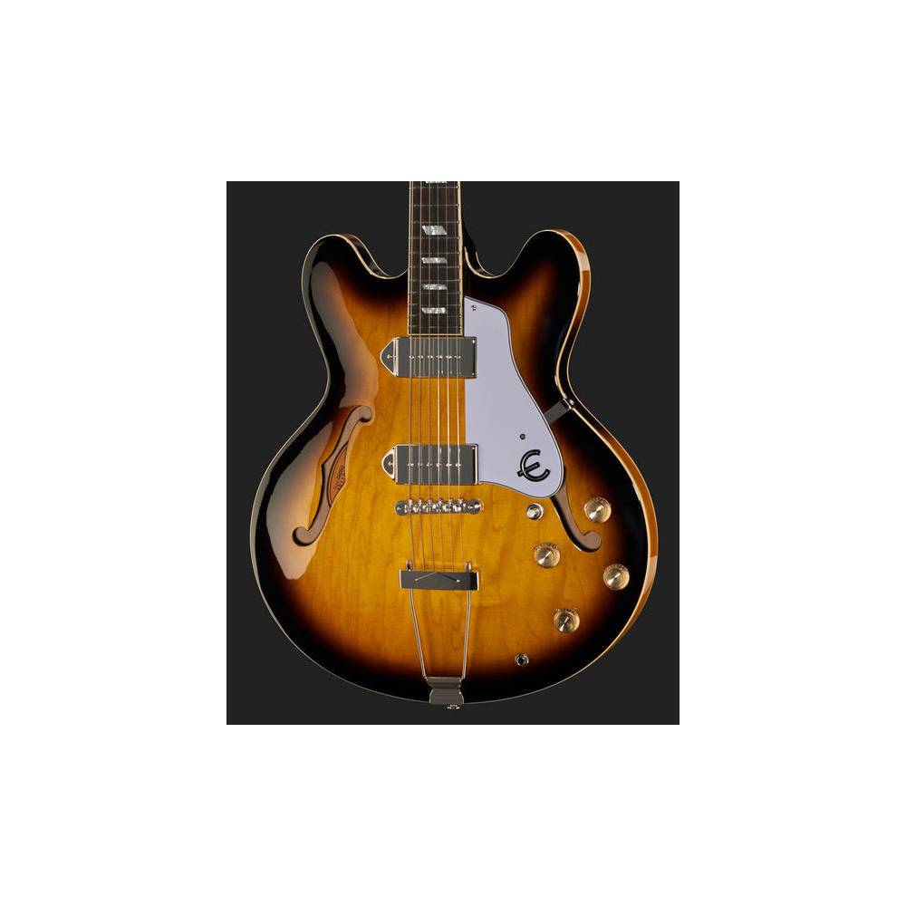 Epiphone Casino Vintage Sunburst semi-akoestische gitaar