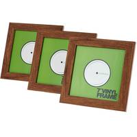 Glorious Vinyl Frame Set Rosewood 7 inch voor platen (3 stuks)