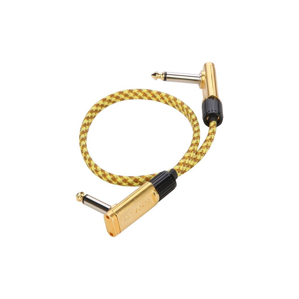 RockBoard Tweed Series Flat Patch Cable Vintage 30 cm