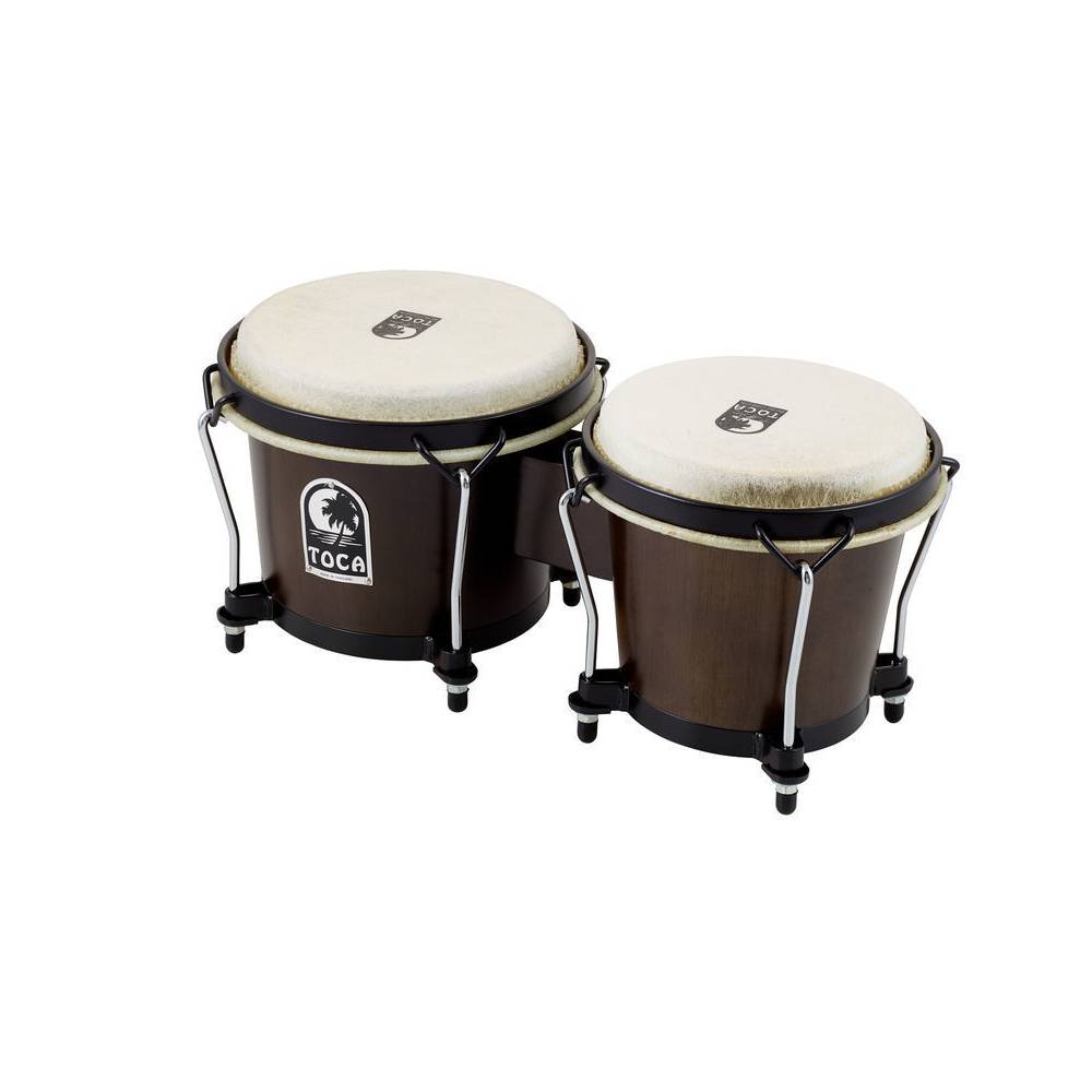 Toca 2100TOB Synergy Wood Bongos Tobacco