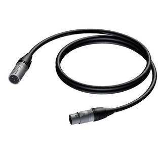 Procab CAB902/3 XLR microfoonkabel met Neutrik pluggen 3m