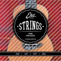 EKO Strings Ukulele Concerto Medium snarenset voor concert ukelele