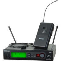 Shure SLX14E/85-K3E dasspeld microfoon (606-630 MHz)