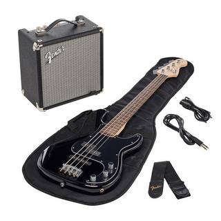 Squier Affinity Series Precision Bass PJ Pack Black