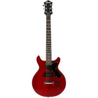 Fazley FDC418 Transparent Cherry Red elektrische gitaar