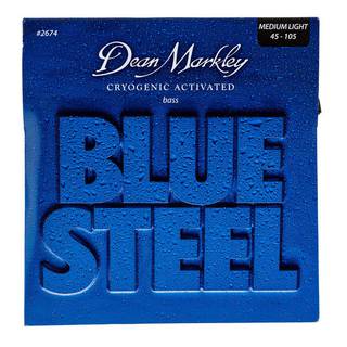 Dean Markley Blue Steel Medium Light 4 String 45-105 snarenset voor basgitaar