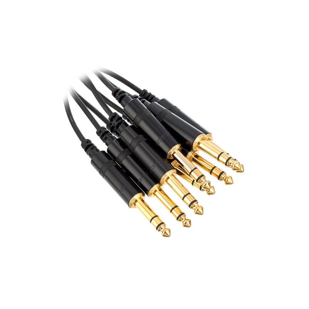 Cordial CML8-0MV5C Intro multikabel 8x XLR male - 8x 6.3mm TRS jack 5m