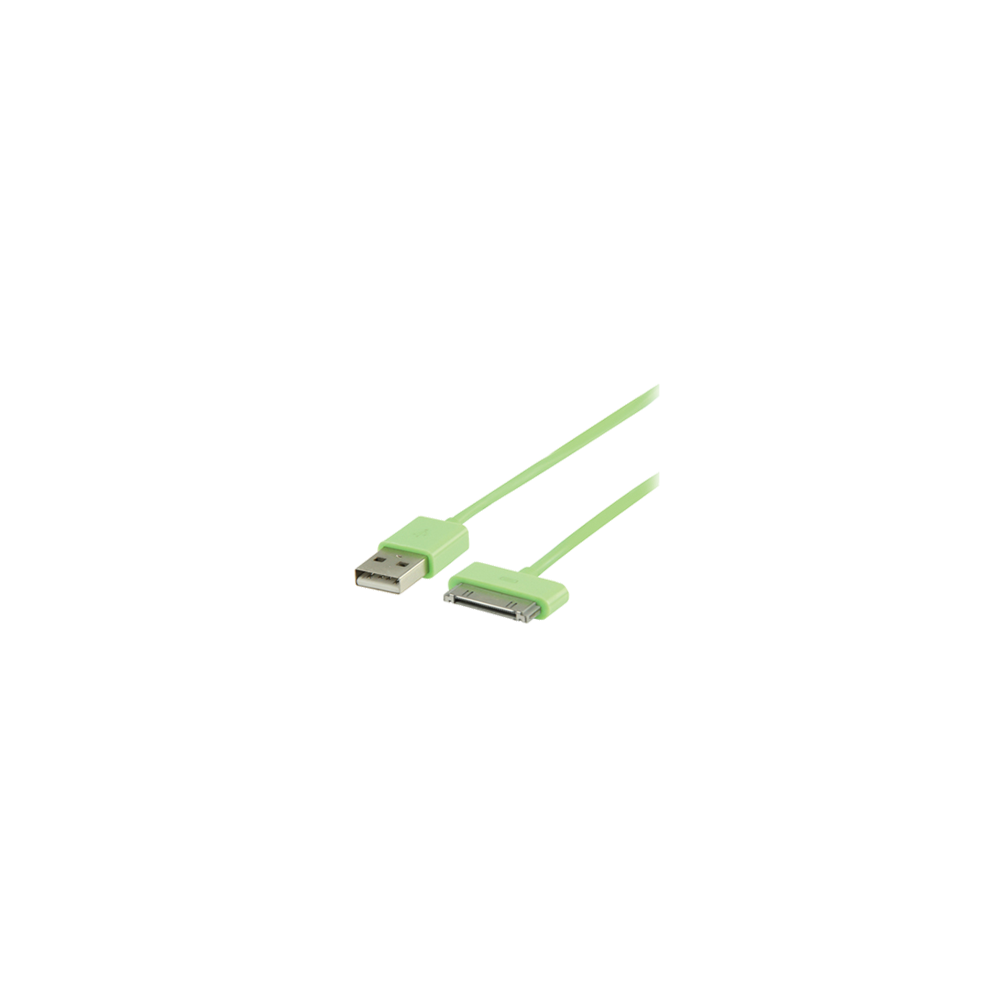 Valueline iPhone kabel groen 1 meter