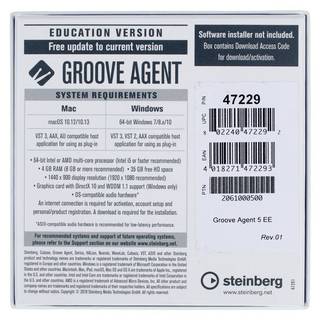 Steinberg Groove Agent 5 EE drum software