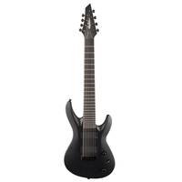 Jackson USA Select B8 Satin Black elektrische gitaar