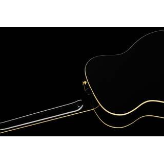 Fender Tim Armstrong Hellcat Anniversary Black WN elektrische-akoestische signature westerngitaar met koffer