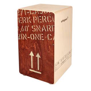 Schlagwerk CP404RED 2inOne Snare Cajon Red Edition Large