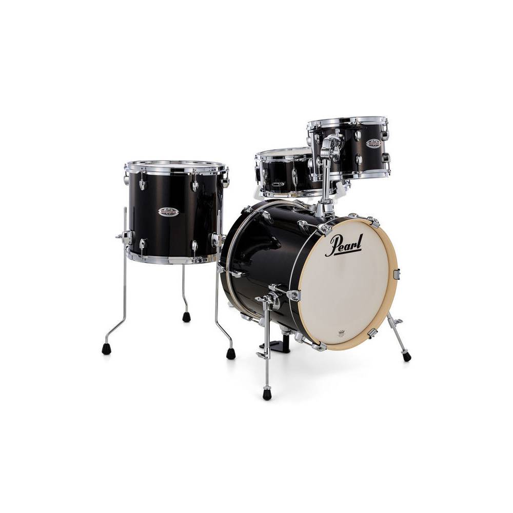 Pearl MDT764P/C701 Midtown Black Gold Sparkle shellset