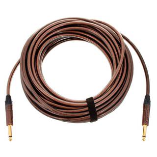 Cordial CSI15PP-METAL ENCORE 6.3 TS jack - 6.3 TS jack recht instrumentkabel 15m