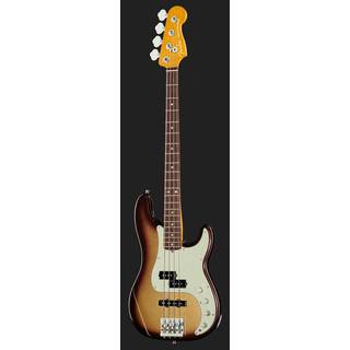 Fender American Ultra Precision Bass Mocha Burst RW met koffer